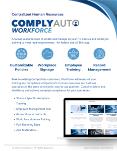 ComplyAuto Workforce Overview